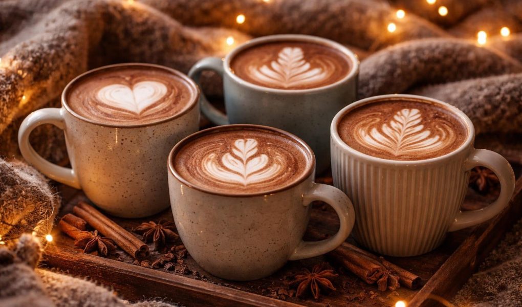tasses-cacao-mousse-plaid-lumieres
