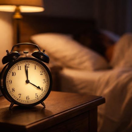 horloge-nuit-table-lit-silhouette